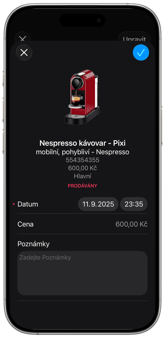 Kontrola zásob