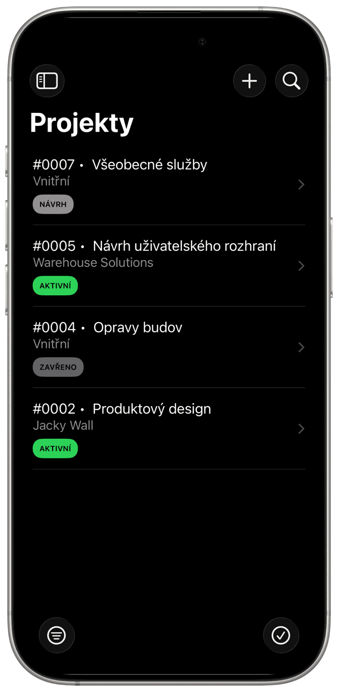 Správa projektů