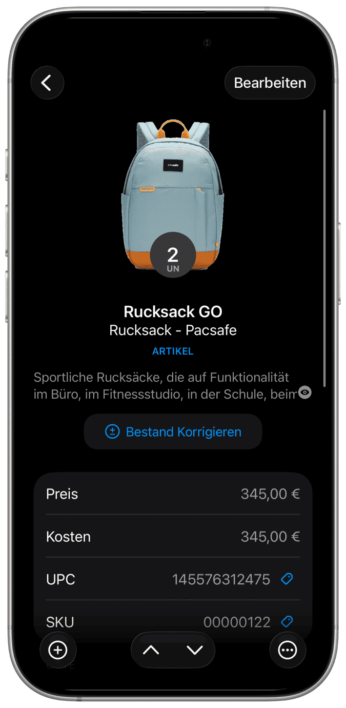 Bestandsverwaltung