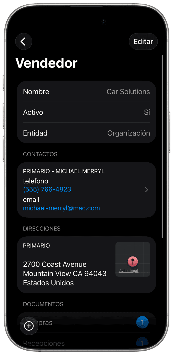 Administración de proveedores