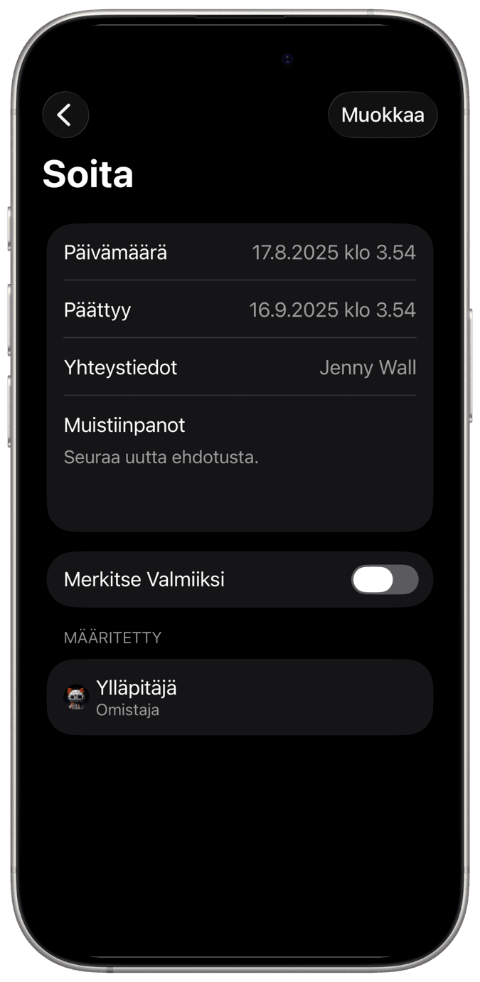 Tapahtumat