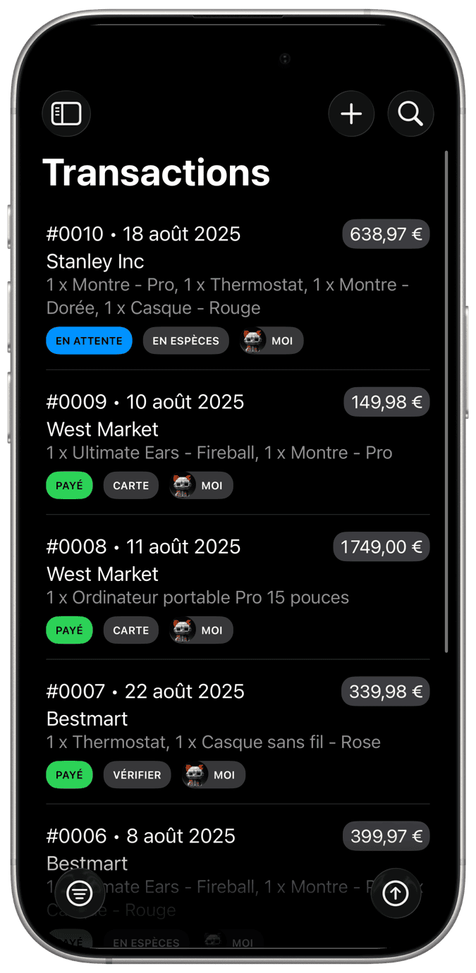 Applications Entreprises