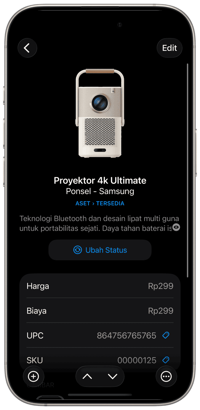 Aplikasi Manajemen Aset untuk Bisnis