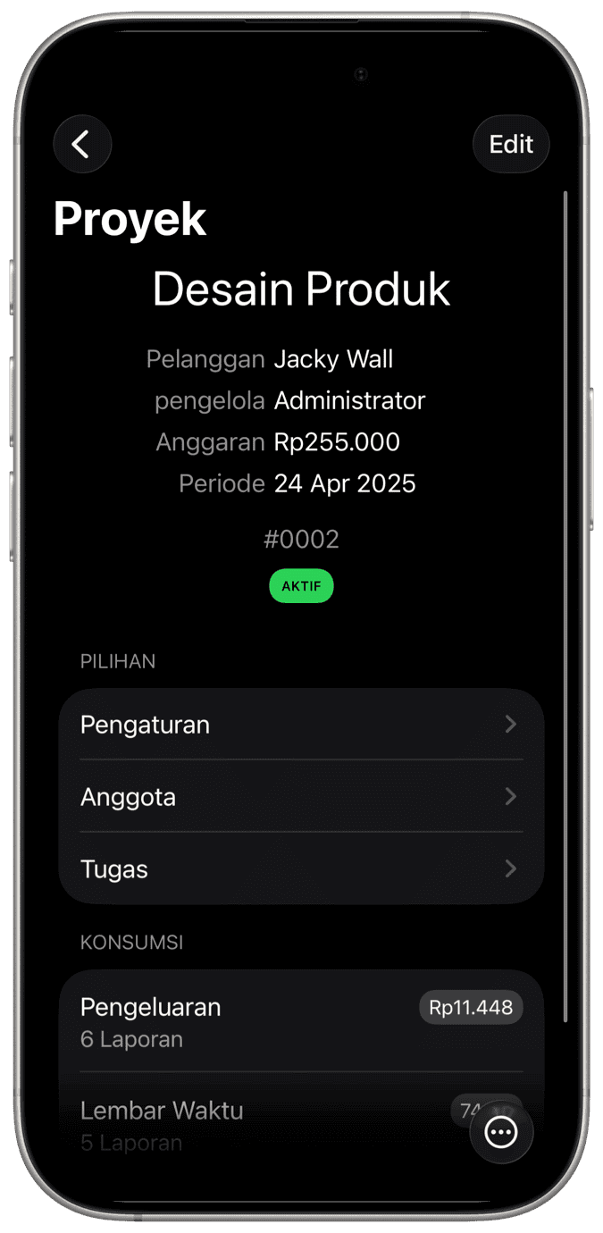 Kelola Proyek