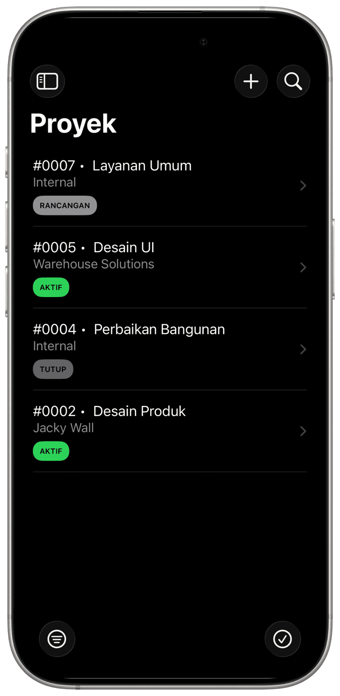 Kelola Proyek