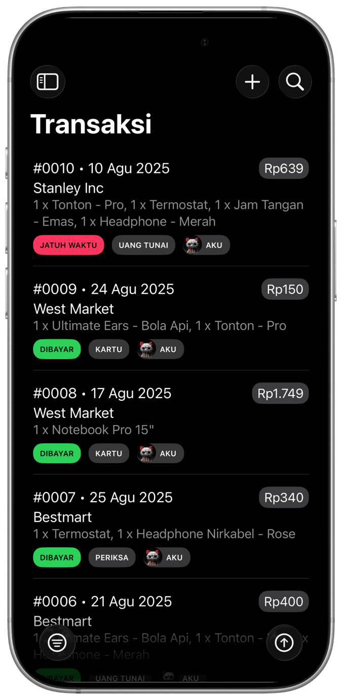 Aplikasi Bisnis