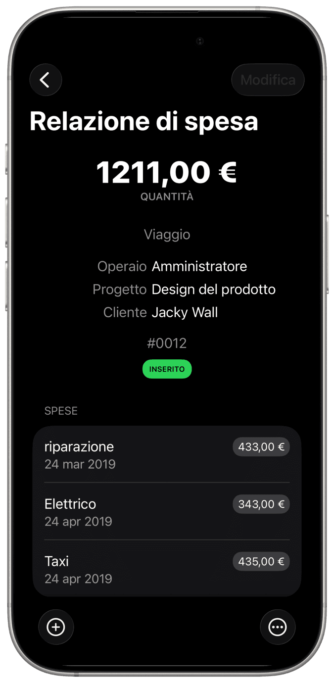 Expense manager