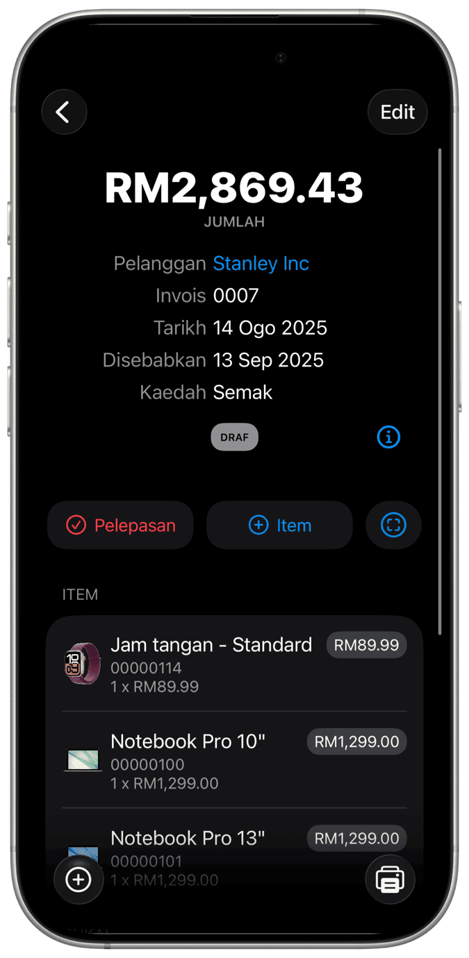 Aplikasi Perniagaan