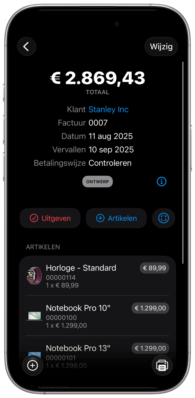Apps voor bedrijven