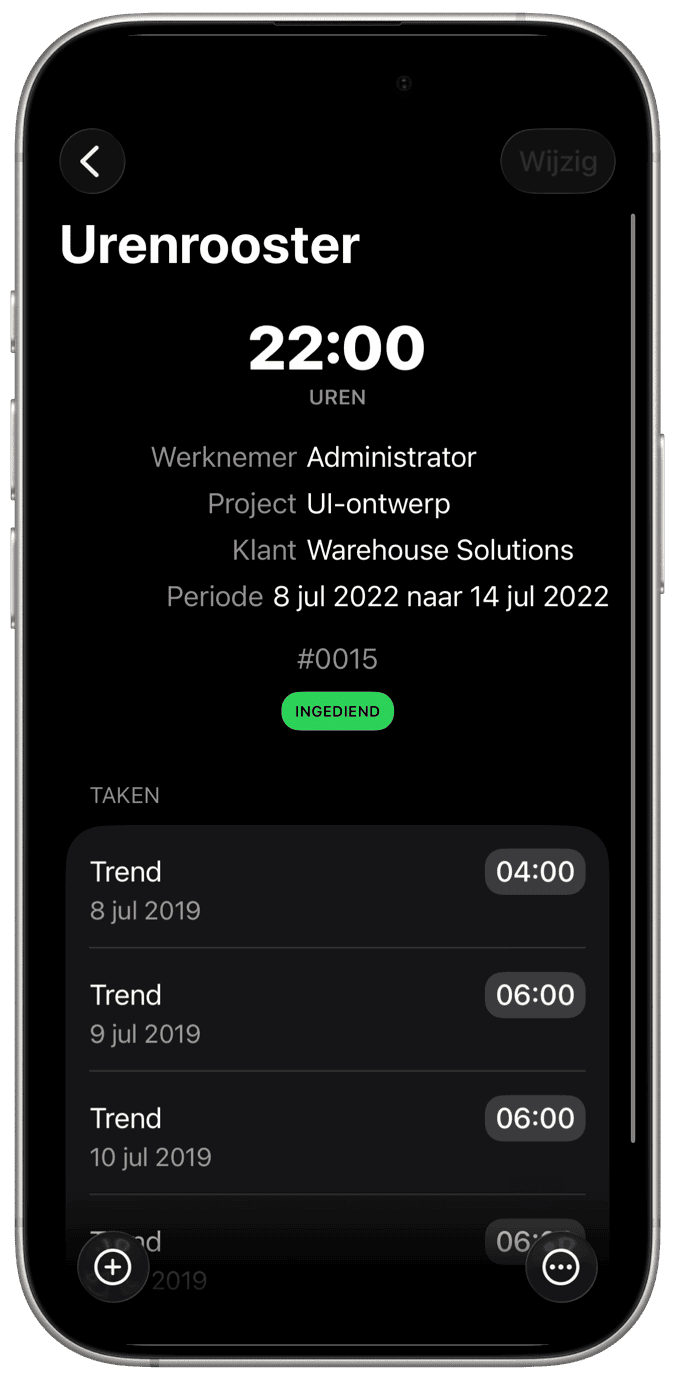 Tijdregistratie eenvoudig gemaakt.