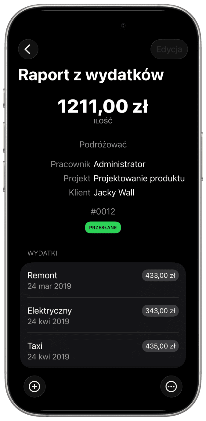Menedżer wydatków