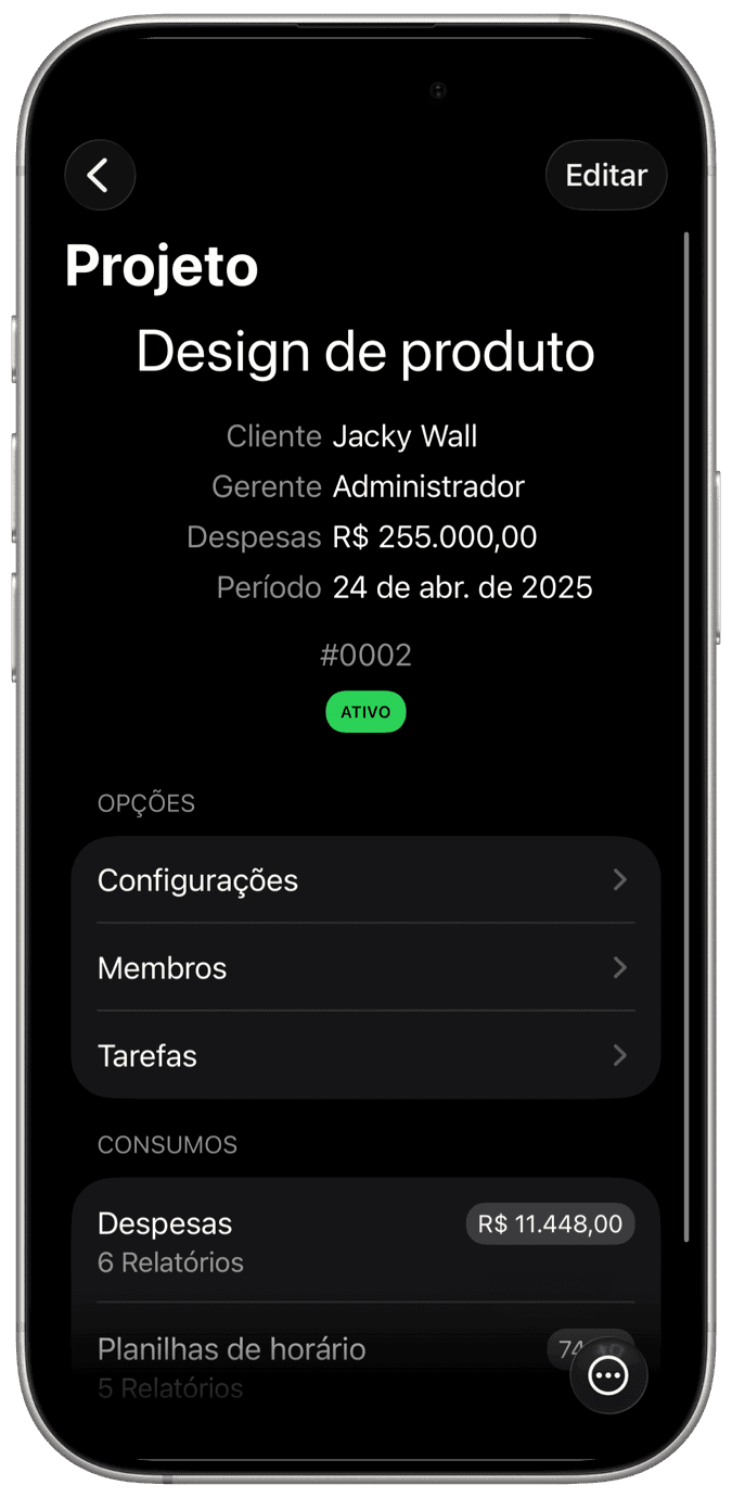Gerenciar Projetos