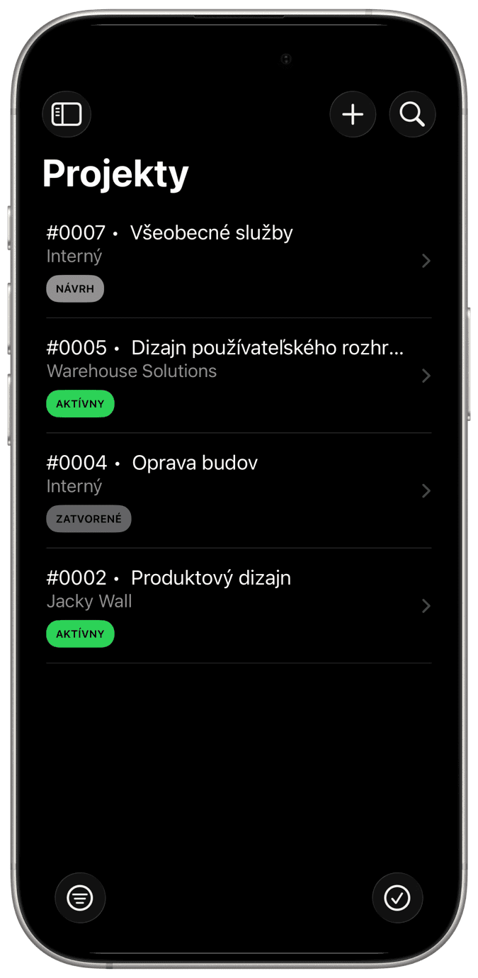 Správa projektov