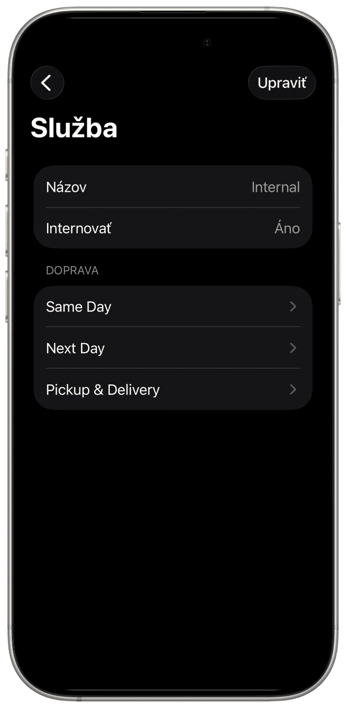 Aplikácia na správu dopravy pre iPhone, iPad a Mac