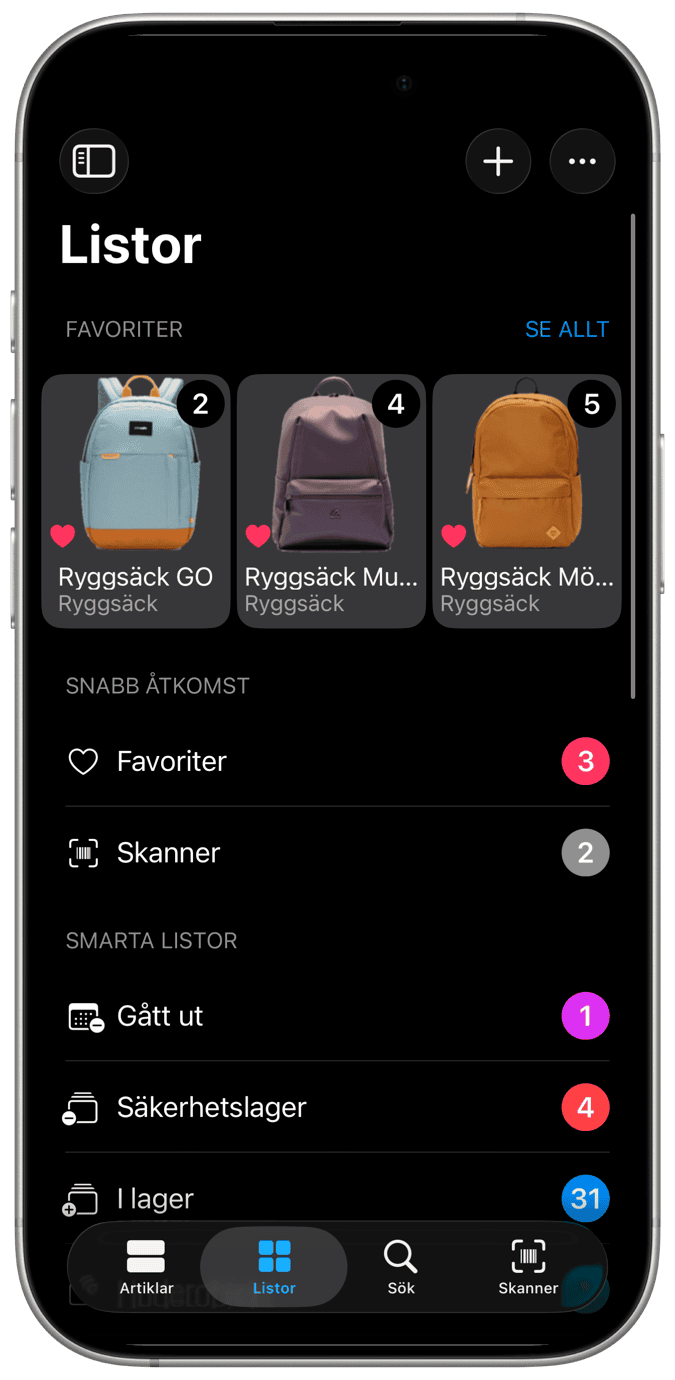 Appar för artificiell intelligens för iPhone
