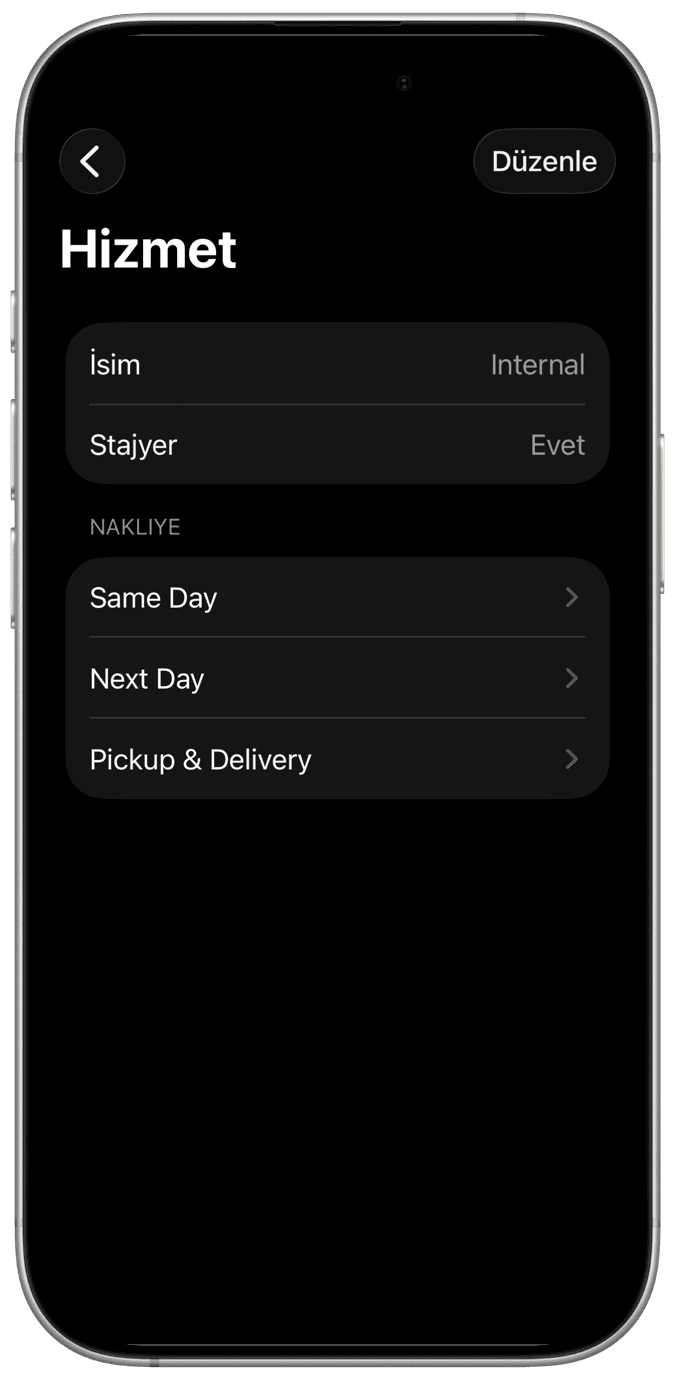 iPhone, iPad ve Mac için Nakliye Yönetimi Uygulaması