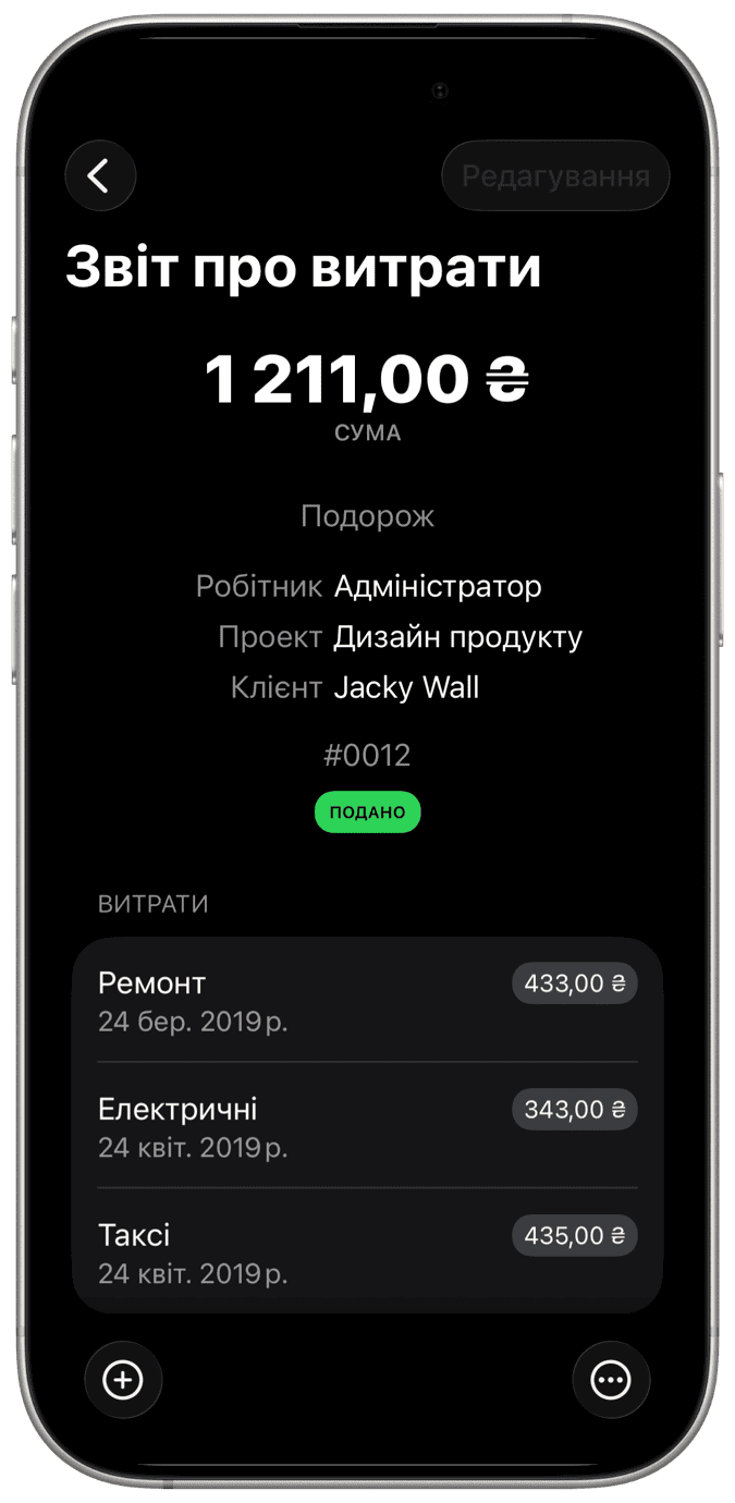 Менеджер витрат