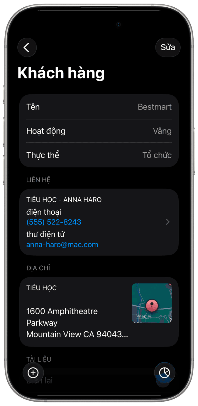 Quản lý khách hàng và hợp đồng