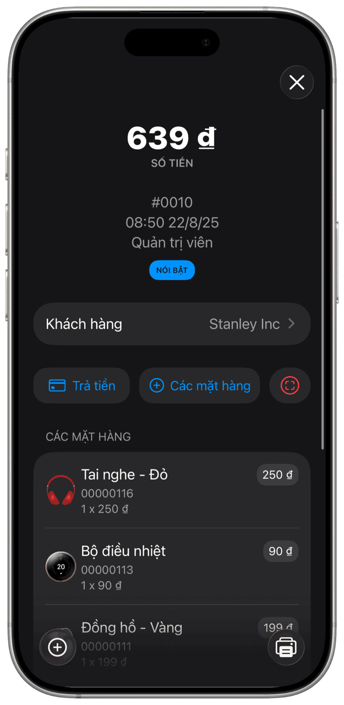 Ứng dụng kinh doanh