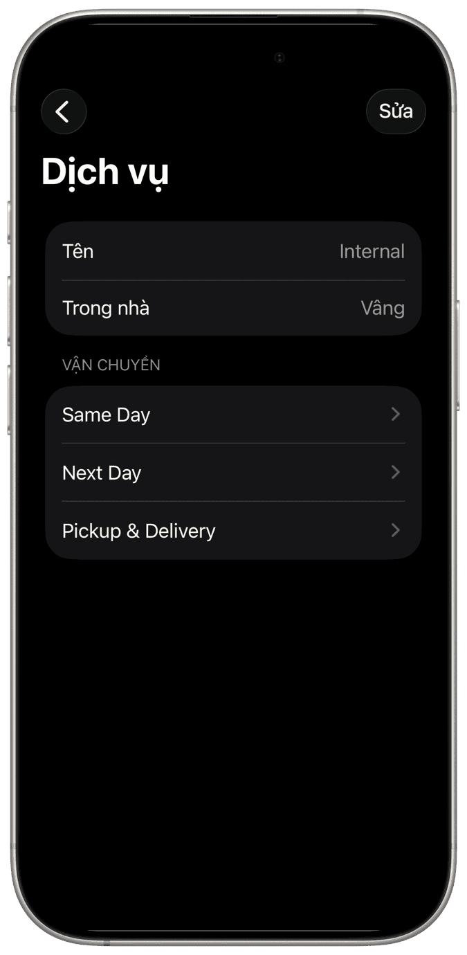 Ứng dụng quản lý vận chuyển cho iPhone, iPad và Mac