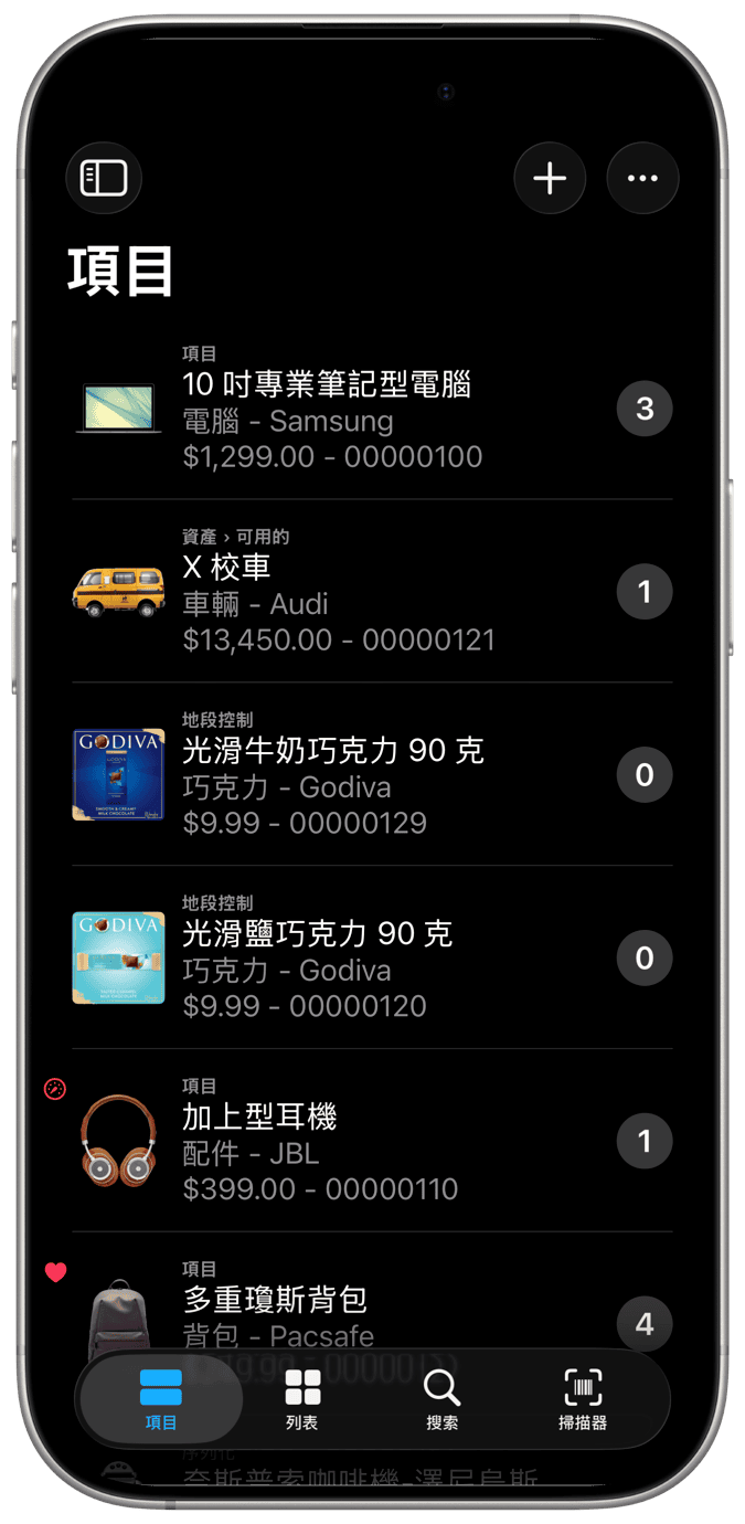 物品